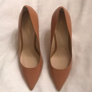 Nine West Cognac Pumps